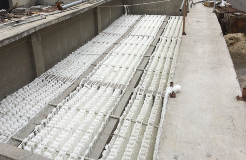 石狮某印染厂生物填料刷新案例--9001cc金沙以诚为本新质料