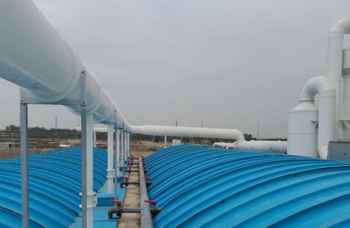 山东某制药公司生物填料刷新项目--9001cc金沙以诚为本新质料